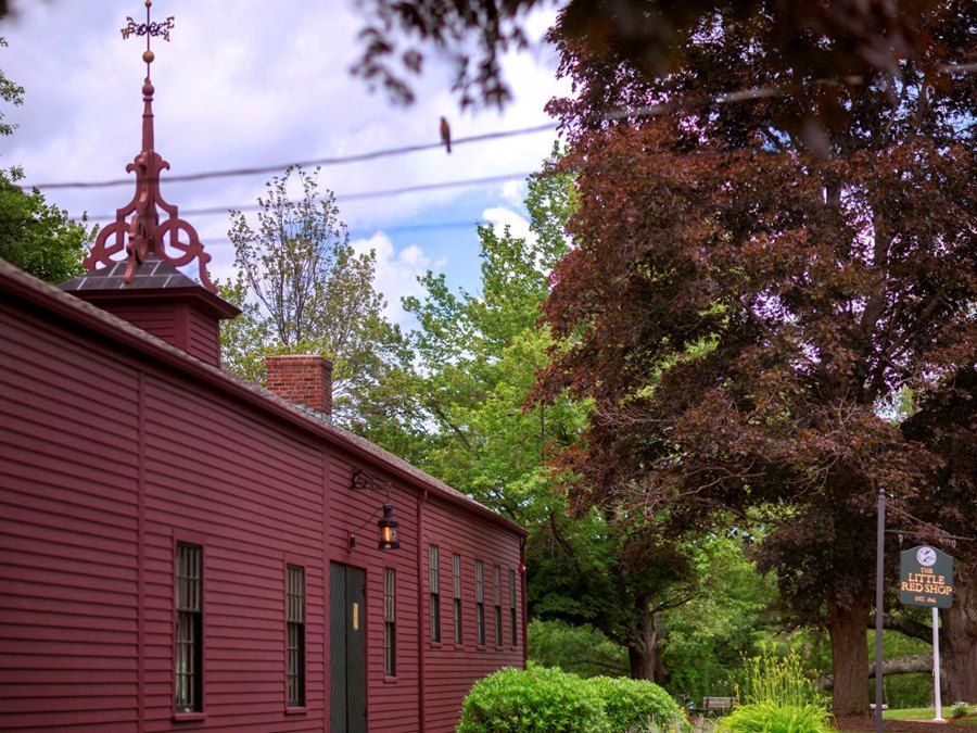 The Little Red Shop in Hopedale, MA
