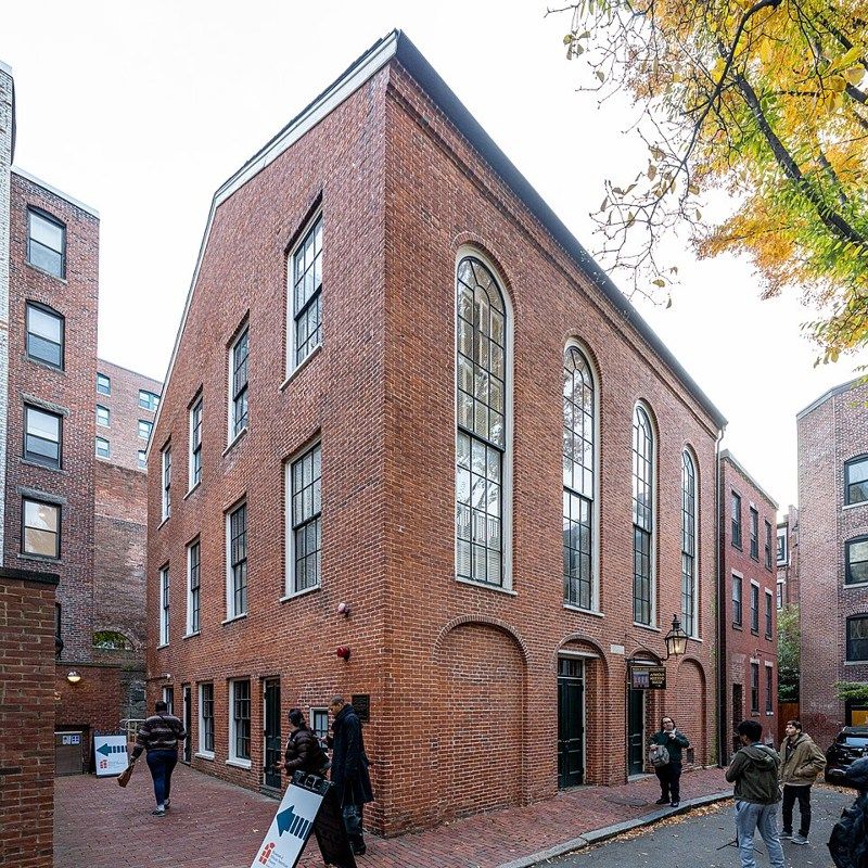 Boston’s African Meeting House, a center of the Black community and antislavery organizing in David Walker’s time. This is a place photograph, not a portrait.