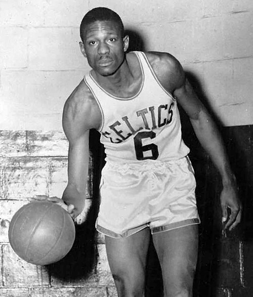 Bill Russell with the Boston Celtics, around 1960.